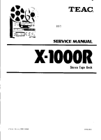 Teac X-1000R-Service-Manual-2